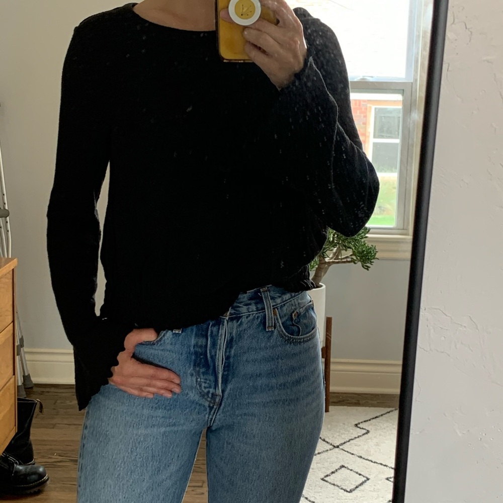 Madewell Bell Sleeve Blouse
